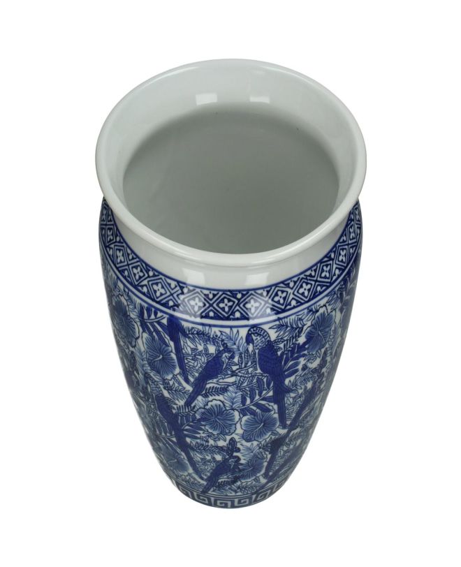 Κασπώ Παπαγάλος Μπλε Πορσελάνη 24.5x24.5x28.2cm