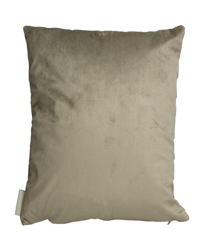 Μαξιλάρι Taupe Βελούδο 45x45cm