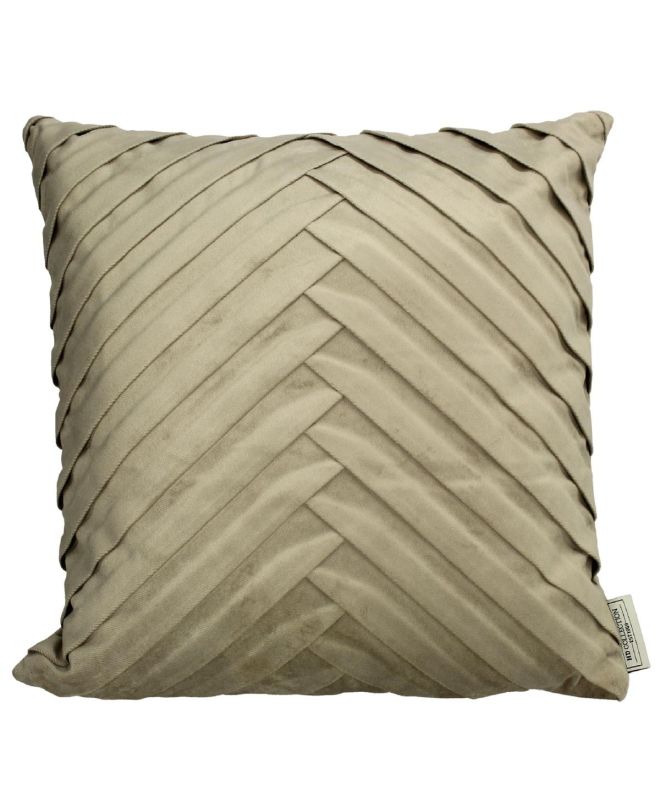 Μαξιλάρι Taupe Βελούδο 45x45cm