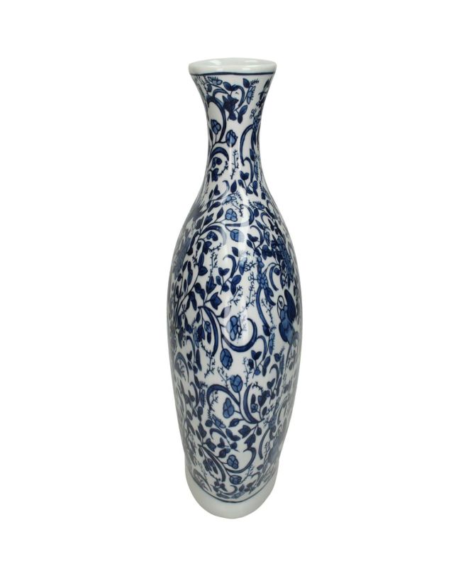 Βάζο Μπλε Πορσελάνη 25x9x30.5cm