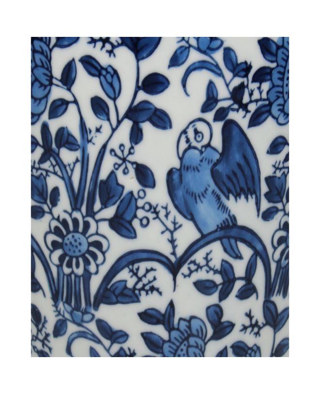 Βάζο Μπλε Πορσελάνη 18x18x36cm