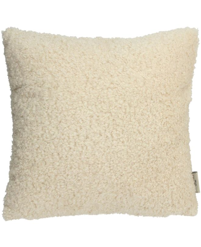 Μαξιλάρι Teddy Ιβουάρ Polyester 45x45cm