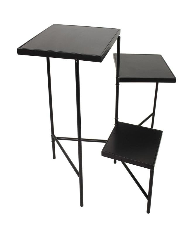 Τραπεζάκι Μαύρο Μέταλλο 60x46.5x59cm