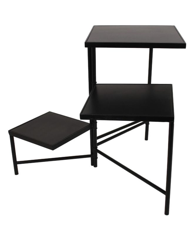 Τραπεζάκι Μαύρο Μέταλλο 60x46.5x59cm