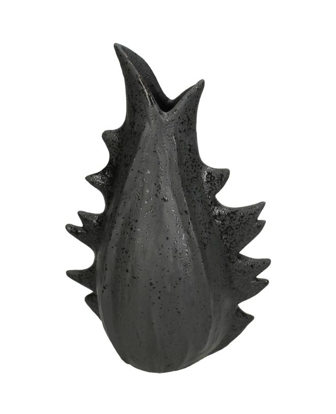Βάζο Μαύρο Κεραμικό 16x11x23.5cm