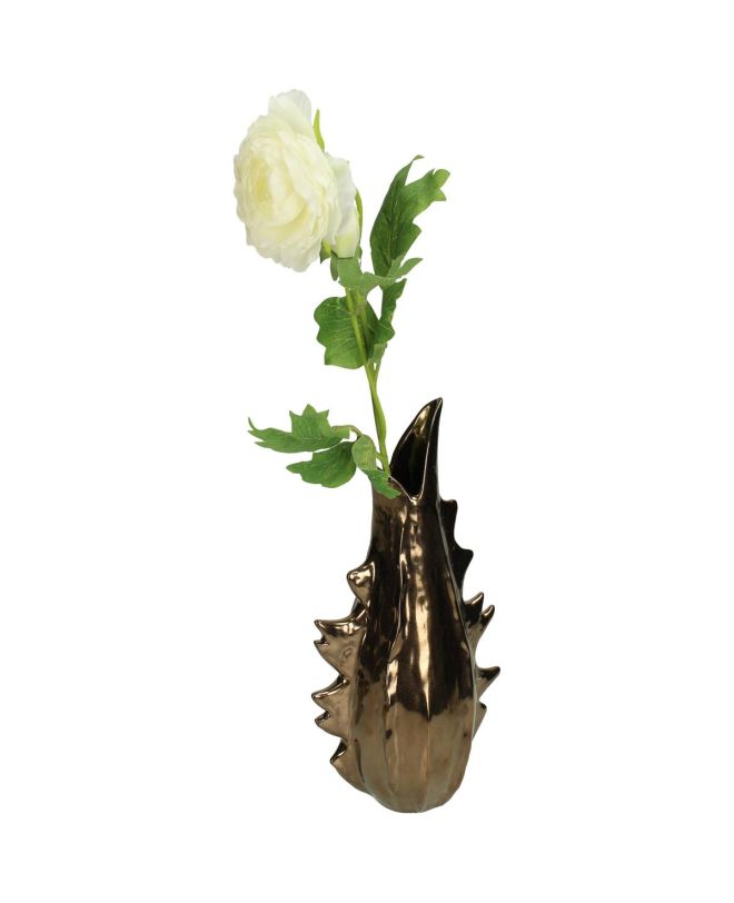 Βάζο Μπρονζέ Κεραμικό 16x11x23.5cm