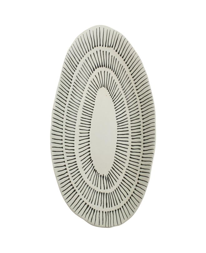 Μπολ Μαύρο Κεραμικό 30.5x20.5x7cm