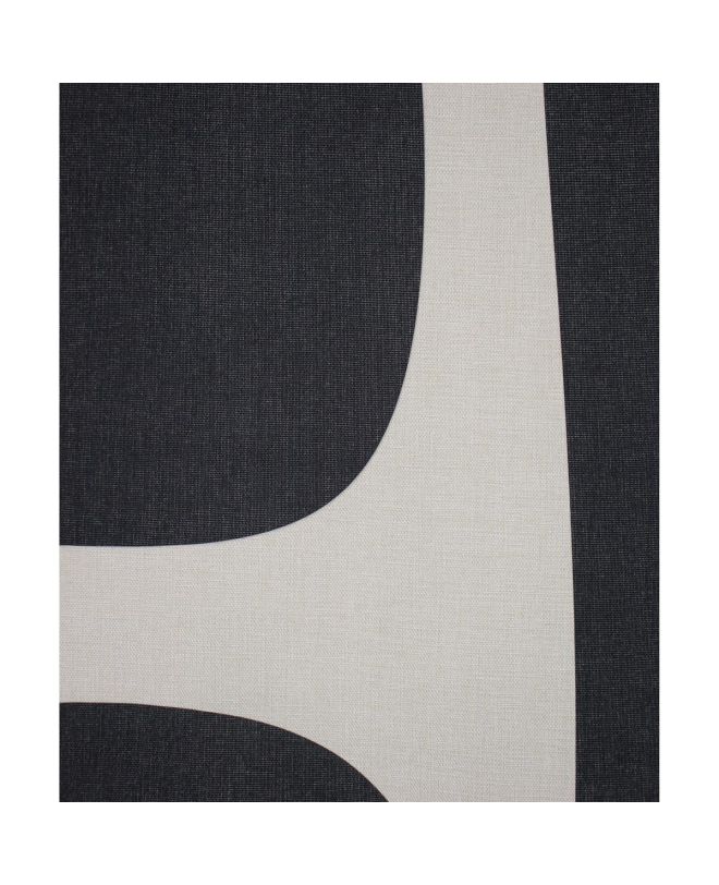 Διακοσμητικό Τοίχου Κρεμαστό Μαύρο Polyester 105x136cm