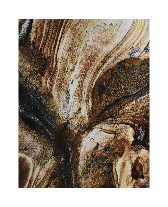 Διακοσμητικό Τοίχου Κρεμαστό Αχάτης Καφέ Βελούδο 105x136cm