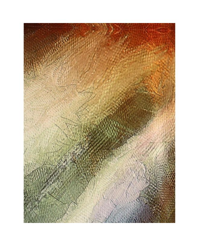 Διακοσμητικό Τοίχου Κρεμαστό Wave Πολύχρωμο Βελούδο 105x136cm