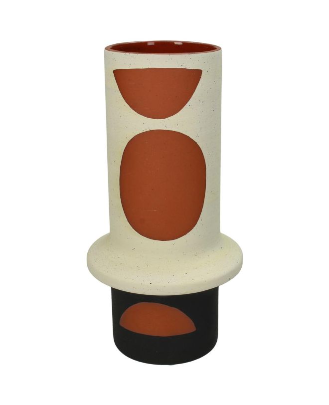 Βάζο ArteLibre Πολύχρωμο Τερακότα 12.4x12.4x24cm