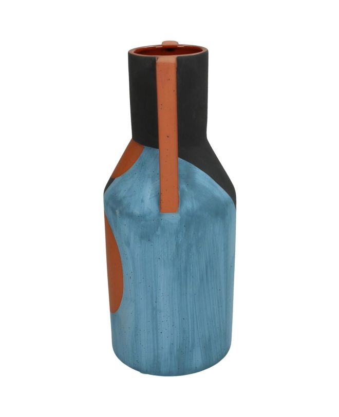 Βάζο Πολύχρωμο Τερακότα 12.5x12.5x29.6cm