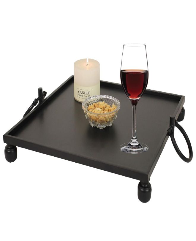 Δίσκος Μαύρο Μέταλλο 51x49x11cm