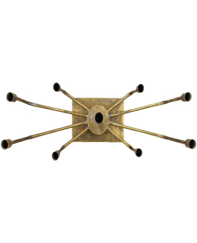 Κηροπήγιο Χρυσό Μέταλλο 65x22x46.5cm