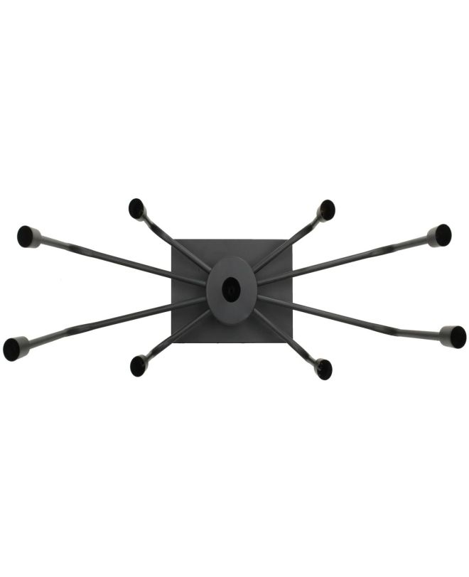 Κηροπήγιο Μαύρο Μέταλλο 65x22x46.5cm