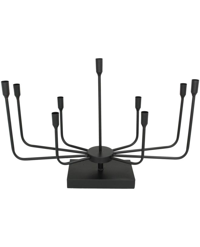 Κηροπήγιο Μαύρο Μέταλλο 65x22x46.5cm