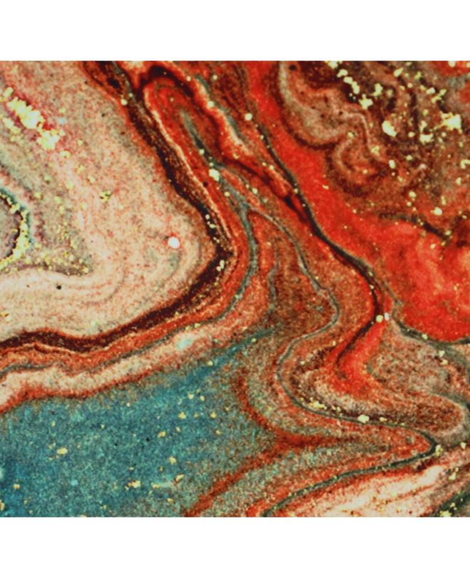 Διακοσμητικό Τοίχου Κρεμαστό Αχάτης Πολύχρωμο Βελούδο 110x146cm