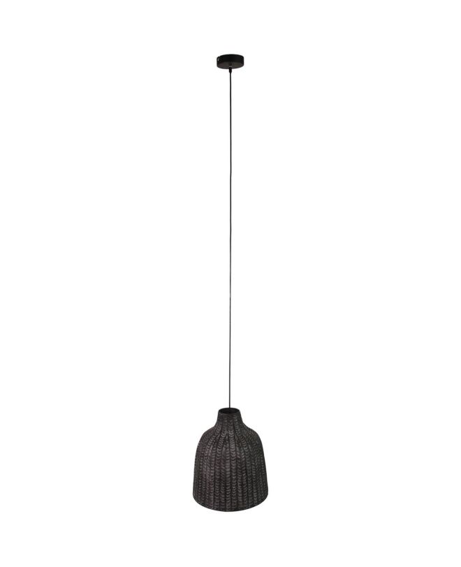 Φωτιστικό Κρεμαστό Μαύρο Μέταλλο 34.5x34.5x29cm