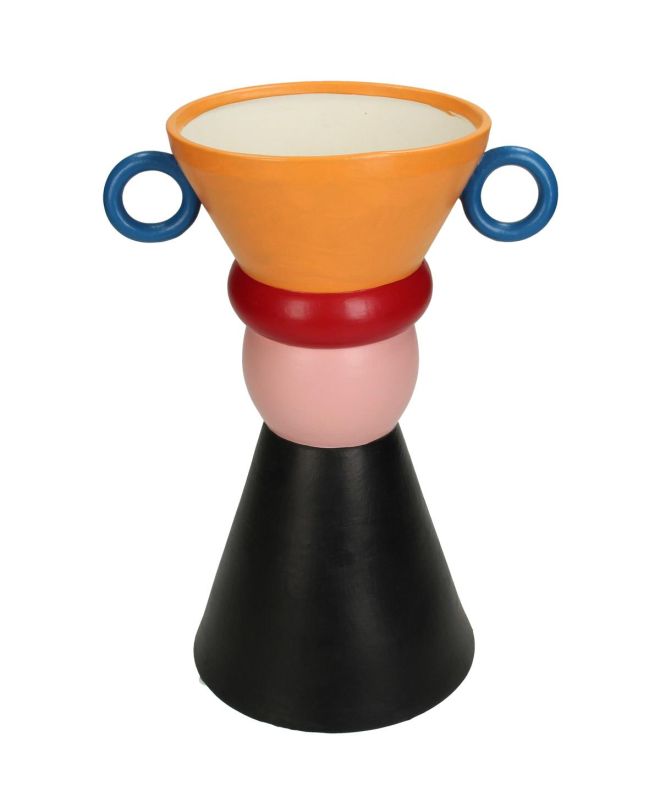 Βάζο ArteLibre Πολύχρωμο Πορσελάνη 19.2x14.2x27.5cm