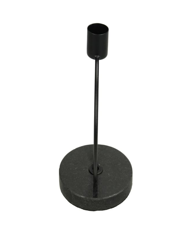 Κηροπήγιο ArteLibre Μαύρο Μέταλλο 11x8.5x14.5cm