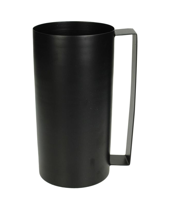 Βάζο ArteLibre Μαύρο Μέταλλο 12.5x10x19.5cm