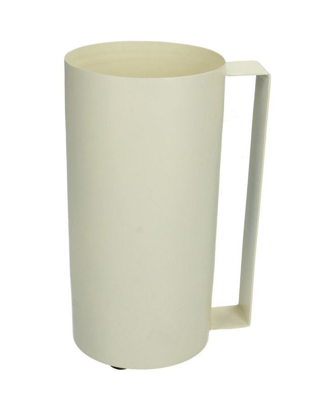 Βάζο Ιβουάρ Μέταλλο 12.5x10x19.5cm