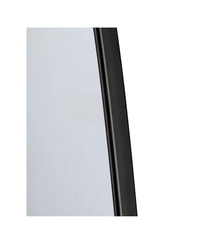 Καθρέπτης Μαύρο Μέταλλο 30x1x50cm