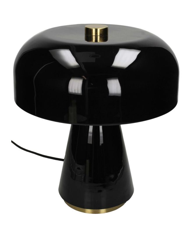 Επιτραπέζιο Φωτιστικό Μαύρο Μέταλλο 30x30x35cm