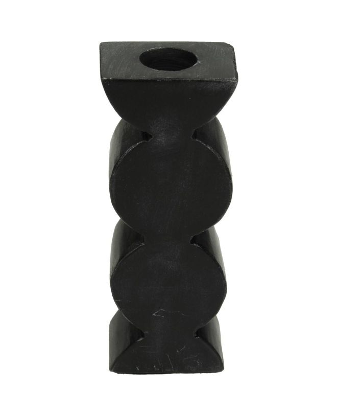 Κηροπήγιο Μαύρο Μάρμαρο 5x4x15.5cm