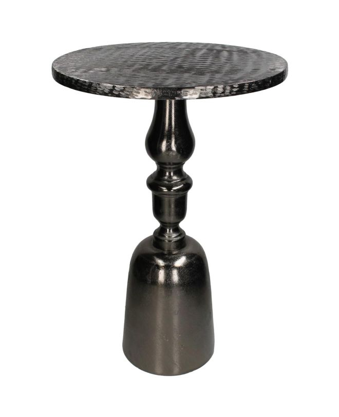 Τραπεζάκι Μαύρο Αλουμίνιο 37x37x60cm