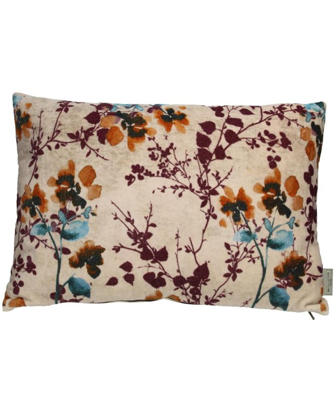 Μαξιλάρι Κλαδιά Ιβουάρ Βελούδο 40x60cm