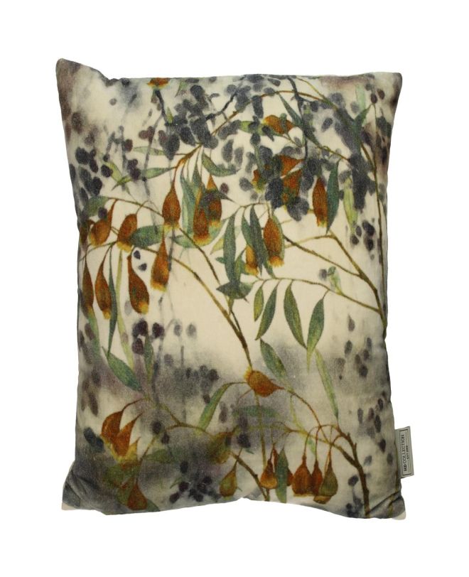 Μαξιλάρι Κλαδιά Πράσινο Βελούδο 45x45cm