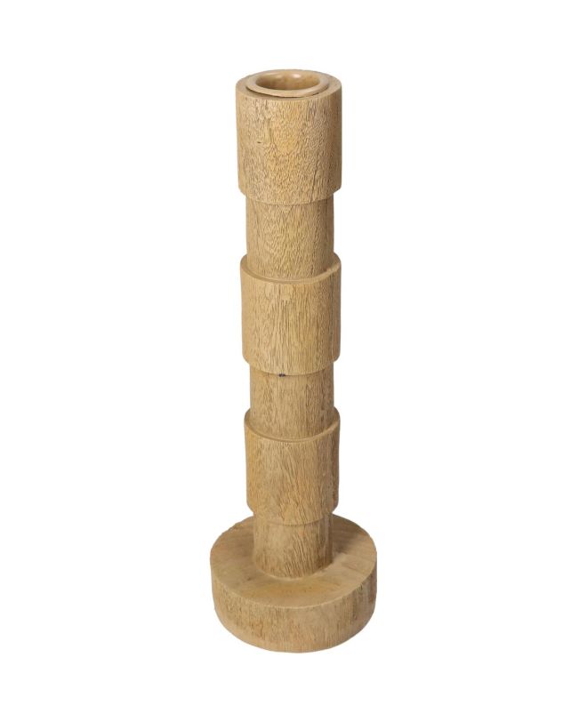 Κηροπήγιο ArteLibre Φυσικό Polyresin 7x7x23cm