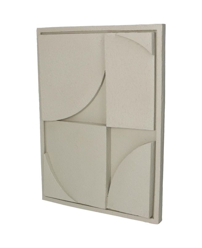 Διακοσμητικό Τοίχου ArteLibre Μπεζ Polyresin 29.5x3.5x39.5cm