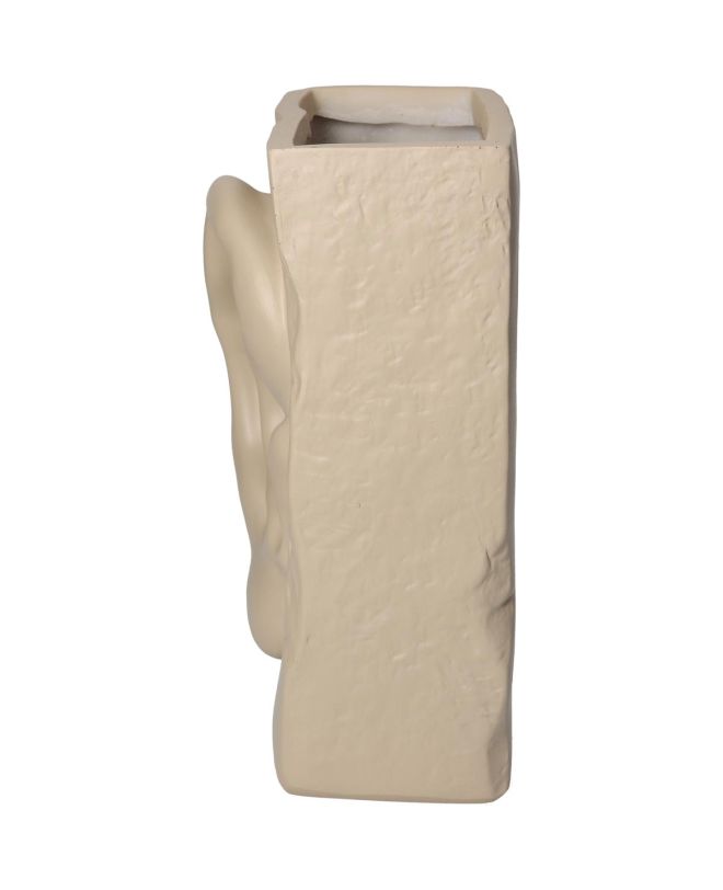 Κασπώ Αυτί Μπεζ Polyresin 15x10.5x21cm