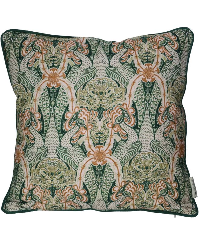 Μαξιλάρι Παγώνι Πράσινο Βαμβακερό 45x45cm