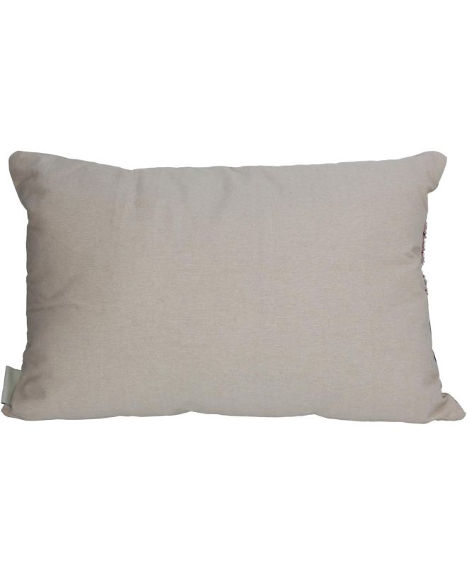 Μαξιλάρι Λουλούδια Πολύχρωμο Βαμβακερό 40x60cm