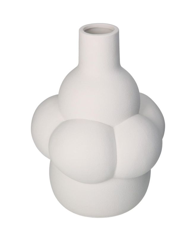 Βάζο Λευκό Πορσελάνη 20.8x21.3x30.2cm